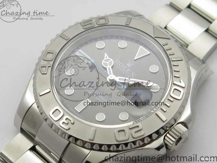 Edition Bracelet SS Yacht-Master Steel Best ARF 116622 SH3135 904L 1:1 Dial Gray on 0515